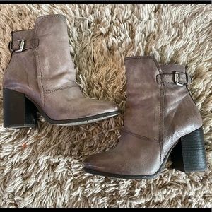 Miz Mooz Leather Ankle Boots